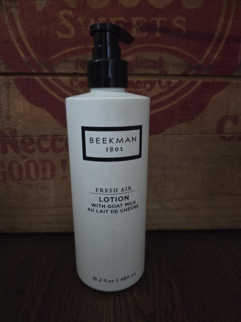 NEW BOTTLE!  Beekman 1802 Fresh Air Goat Milk Lotion - 16.2 Fl Oz